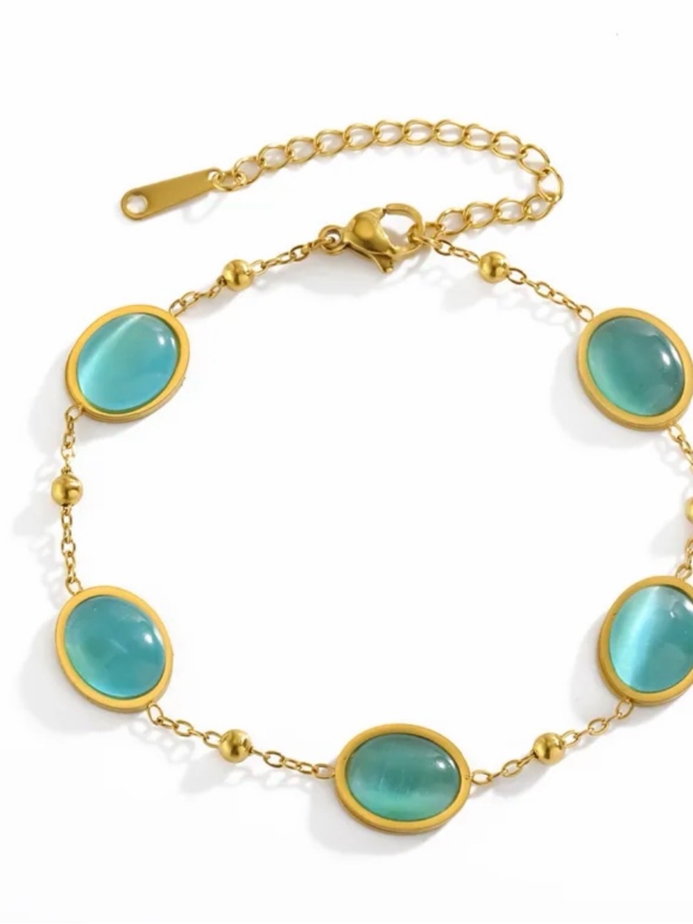 Glass Stone Bracelet NWT - Picture 3 of 3